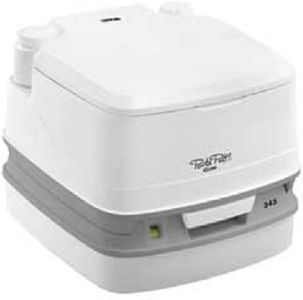 Thetford Porta Potti 345 Qube Portable Chemical Toilet for Camping & Caravan