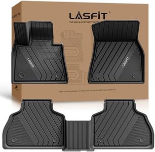 LASFIT Floor Mats Fit for 2019-2024 BMW X7 7-Passenger All Weather Custom Fit Car Floor Liners, LL-BW16