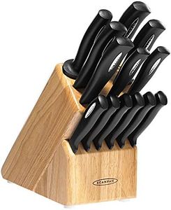 Scanpan 18590 Microsharp 14-Piece Knife Block Set/Cutlery Block Set