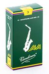 Vandoren "Java" Alto saxophone reeds, box of 10 - Strength 3