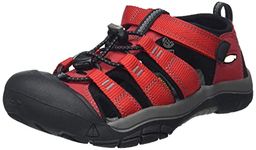 KEEN Unisex Kids Newport H2 Sandal, Ribbon Red Gargoyle, 3 UK