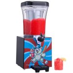 VEVOR Slushy Machine for Home, 34oz Tank Home-use Margarita Machine, Smoothie Frozen Drink Maker with Food-grade Materials, Slushie Machine for Home DIY, Kids' Parties, Black