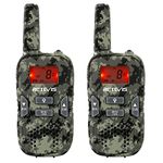 Retevis RT33 Walkie Talkies Kids, Camouflage Toys for 4-12 Year Old Kids, Flashlight VOX, Kids Gifts, Kids Walkie Talkies for Adventure, Army Games, Camping(Camouflage,1 Pair)