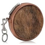 Wrangler Coin Purse Cowhide Leather