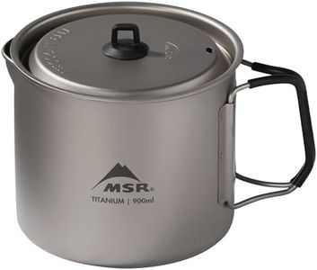 MSR Titan Titanium Camping Kettle, 900 mL