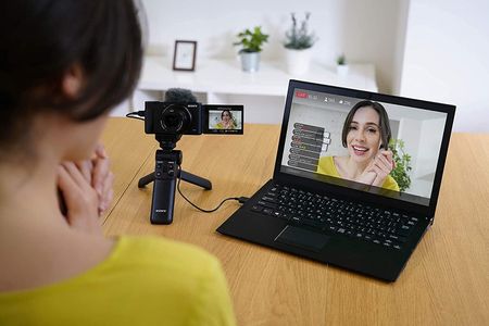 Sony ZV-1 Vlog Camera – Black Compact 4K Digital Camera