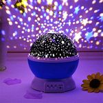One94Store Star Master Projector Night Light – Romantic LED Sky Projector Lamp with USB Cable – Colorful Rotating Galaxy Light for Bedroom, Kids, and Home Décor (Assorted Color)