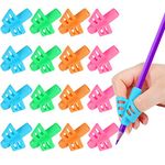 16 Pack Pencil Grips for Kids Handwriting, Pencil Holder for Kids, Handwriting Grip, Ergonomic Training Pencil Grip, Writing Tool for Toddlers, Preschoolers, Children