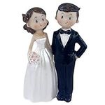 4.7"Wedding Cake Toppers Bride and 