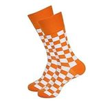 Tennessee Checkerboad Orange and Wh