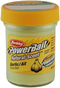 Berkley PowerBait Natural Scent Trout Bait, Garlic, 1.75 oz