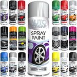 Classic Signature - 1 x Auto Extreme Silver Wheel Spray Paint 250ml, Professional Quality, Perfect Finish for Cars, Bikes,Vans, Metal, Wood