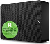 Seagate Expansion Desktop 6TB, External Hard Drive, USB 3.0, Data Rescue Services (STKP6000400)