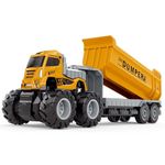 Coelon Dumper Truck Toys Diecast Alloy Construction Truck Toys with Friction Powered Miniature Toy for Kids Boys and Girls Best Gift Truck Toys