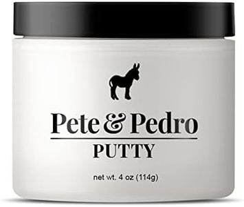 Pete & Pedro PUTTY - Hair Putty for Men | Strong Hold and Matte Finish, Low Shine Hair Clay | As Seen on Shark Tank, 4 oz.