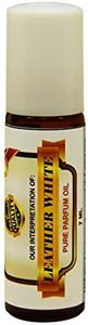 Perfume Studio Premium Fragrance Oil; Pure Parfum 7ml Amber Glass White Cap Roller Bottle (Leather White)