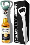 Magnetic Beer Bottle Opener Figure Beer Bottle Bar Refrigerator Decor Unique Birthday Gifts Collection (Corona Extra)