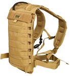 Seibertron Tactical Molle Hydration Carrier Pack Backpack Great for Outdoor Sports of Running Hiking Camping Cycling Motorcycle Fit for Seibertron 2L or 2.5L Water Bladder(not Included) Khaki