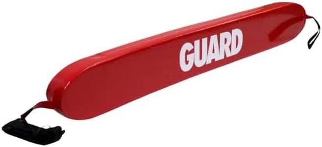 Kemp USA 50" Lifeguard Rescue Tube with Guard Logo | Life Guard Equipment for Pool Safety