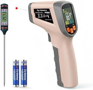 Tilswall Infrared Thermometer, Laser Temperature Gun -58°F~1112°F, Pink