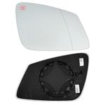 Convitex Wing Mirror Glass Right Side Heated Replacement for For BMW F20 F21 F22 F23 F30 F31 F32 F33 F34 F35 F36 F39 F48 F49 E84 i3 Car Buckle Driver Off side