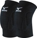 Mizuno Unisex Vs1 Kneepad, Black Black, L UK