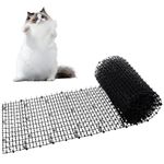GBACHOOSE 400×30cm Anti Cat Mat, Plastic Cat Scat Mat with Spikes, Black Cat Repellent Mats Pet Deterrent Mats for Home, Outdoor, Garden, Fence