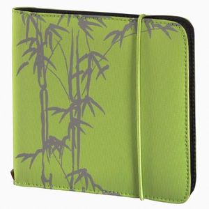 Hama - Funda para almacenamiento de CDs/DVDs (24 ranuras), color verde