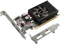 QTHREE Radeon HD 6570 Graphics Card,Dual HDMI,1GB,GDDR3,64-Bits,Low Profile Computer GPU,Desktop Video Card for PC Gaming,DirectX 11,PCI-Express 2.0 X16