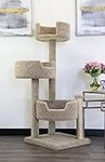 New Cat Condos Real Wood and Carpeted Cat Tree