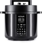 Nutricook Stainless Steel Smart Pot 2 (8 QT | 7.7 Litre),1200W 9-in-1 Instant Programmable Electric Pressure Cooker, Slow Cooker, Rice Cooker, Steamer, Sauté Pot, Sous Vide, Smart Lid, 2-Year Warranty