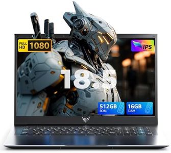 ACEMAGIC AX18 Ordenador Portátil 16GB RAM 512GB SSD - 18.5" para Estudiantes y Oficina (Procesador Intel N150,Batería 8000mAh), Portátil con HDMI, Laptop USB-C, Pantalla Full HD y 3X USB3.2