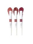 Peptide Glaze Lip Balm Combo Pack of 3 - Cinnamon Sugar| 3-in-1 Formula for Glossy Shine, Healing, and Nourishment | Pillowy-Soft Lips | Nourishes Dry Skin | Real Reviews, Juicy Results!