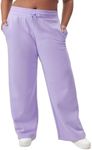 Florence by millsWomensCozy Crush Wide Leg SweatpantMillie LavenderX-Small