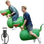 QPAU Inflatable Bouncy Dinosaur Toy