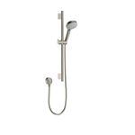 hansgrohe Vernis Blend 11-inch 3-Spray Handshower with Slide Bar and Hose, Rain, IntenseRain, Handheld Shower Head System in Brushed Nickel, 04969820, 2.5