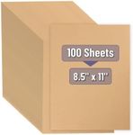 Mr. Pen- Kraft Paper Sheets, 100 Pack, 8.5 x 11", Kraft Paper, Brown Craft Paper Sheets, Craft Paper Sheets, Brown Printer Paper, Kraft Stationary Paper, Brown Kraft Paper, Kraft Printer Paper