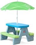 Step2 Sun & Shade Picnic Table with