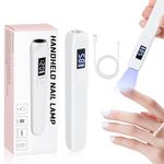 LKE UV Nail Lamp, LED, Mini, Gel Polish Curing