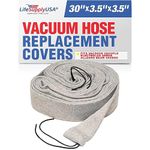 Central Vacuum Knitted Trousers Sock Cover with Application Tube - 35 ft - by LifeSupplyUSA