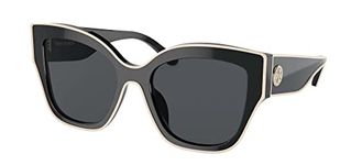 Tory Burch TY 7184U Black Ivory/Dark Grey 54/19/140 women Sunglasses