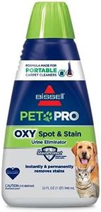 Bissell® PET PRO OXY Spot & Stain Formula for Portable Carpet Cleaners, 32 oz., 2034