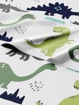 Kids Dinosaur Full 4 Piece Sheet Set - Boys, Girls, Teens, Toddler - Easy Fit Deep Pockets - Breathable, Hotel Quality Bedding Sheets - Machine Washable - Wrinkle Free - Cute, Cozy, Soft - CGK Linens