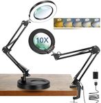 Coyeth 10X Magnifying Glass with Li