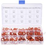 uxcell Silicone Rubber O-Ring Assor
