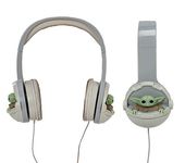 Baby Yoda Headphones Wired Fully Padded and Adjustable Headband