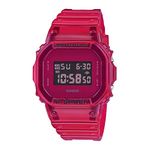 Casio Men's Digital Quartz Watch with Plastic Strap DW-5600SB-4ER