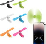 MIUOLV iPhone Fan, 6 Pack Mini Cell