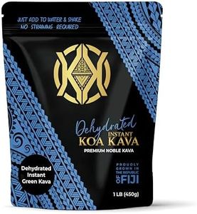 Koa Kava Dehydrated Instant Kava - 100% Dehydrated Instant Green Fijian Bulk Kava Root Powder, 16 Ounce (1 LB) (450) Bag