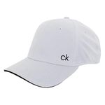 Calvin Klein Golf Airtex Performance Cap - White/Black - OS